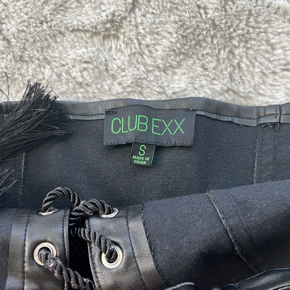 Club Exx Dolls Kill Laceup Halter Top - Picture 4 of 4